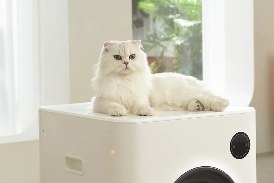 small automatic litter box