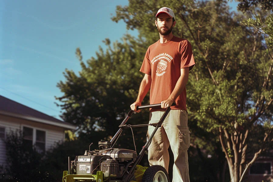 battery cordless lawn mower