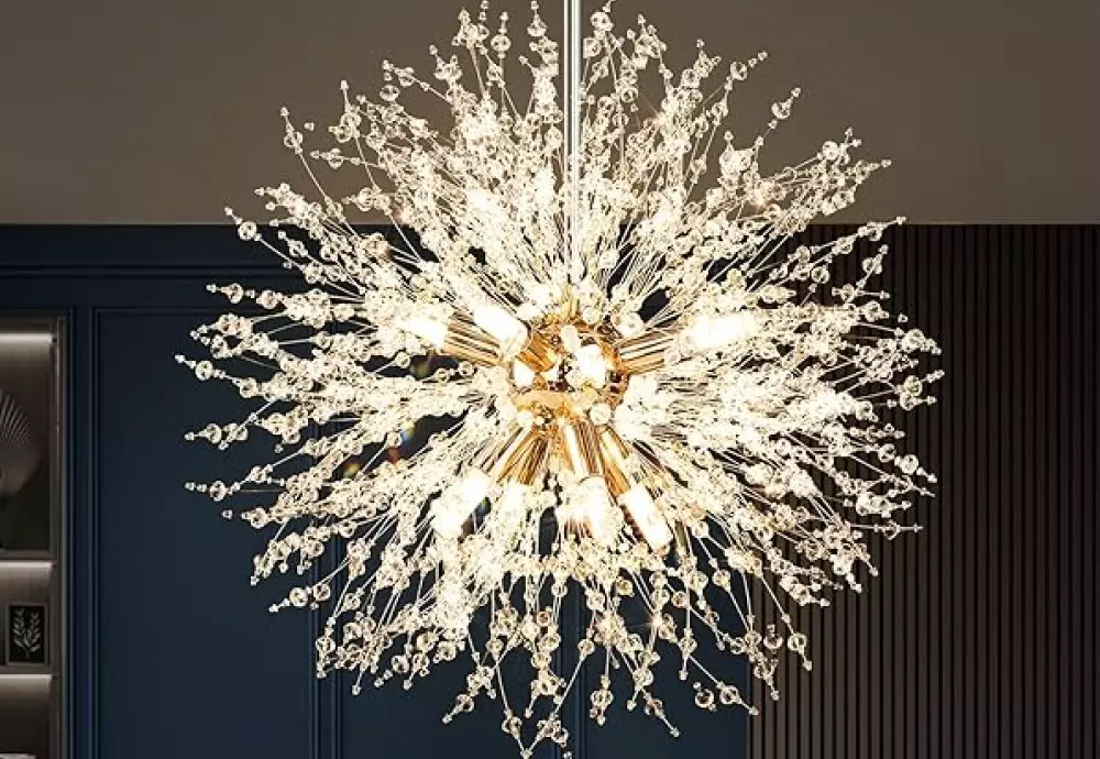 crystal antique brass chandelier