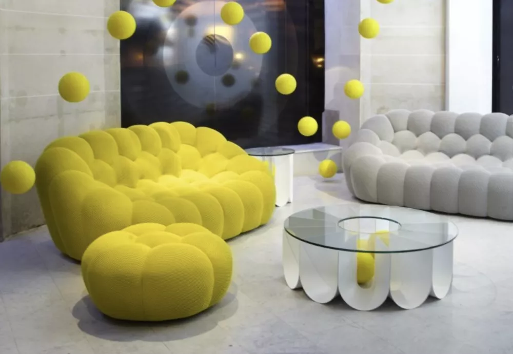 living room decor with the cloud couch