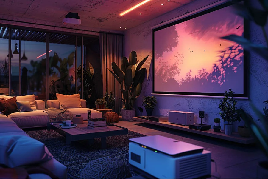 4k smart projector